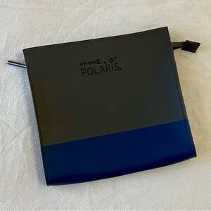 United Polaris Grey and Blue Travel Bag